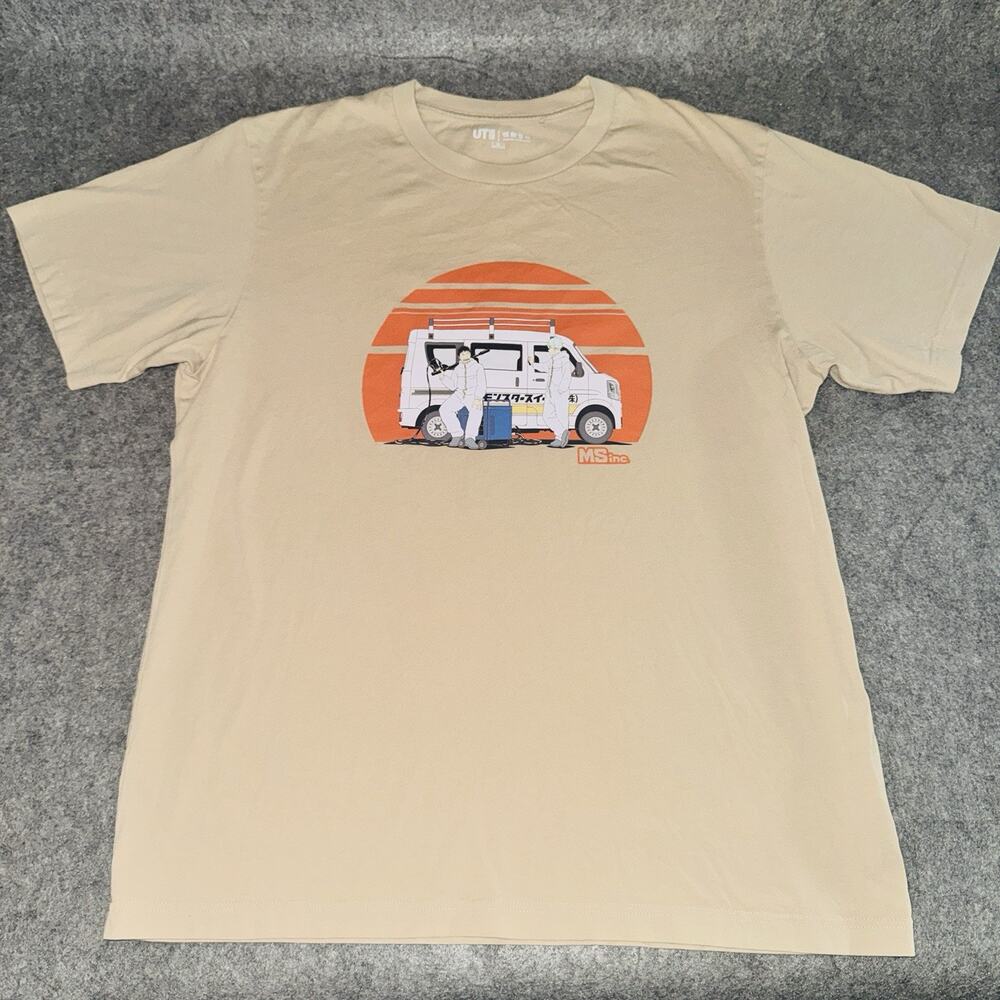 Uniqlo UT Kaiju No. 8 Kafka Hibino And Reno Ichikawa Monster Sweeper size XL